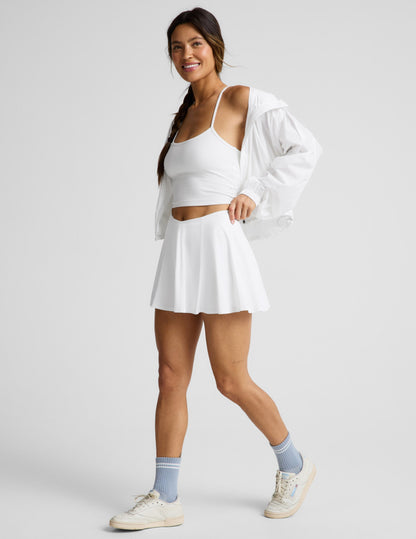 Beyond Yoga Women's Built-In Shorts Mini Skirt - White