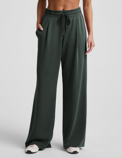 Beyond Yoga Women's Luxe Sandwash Pants - Slate Green