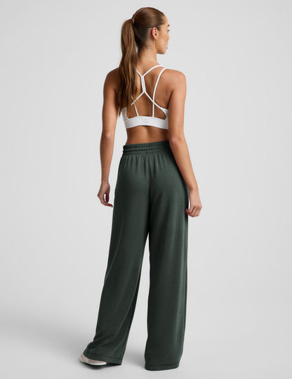 Beyond Yoga Women's Luxe Sandwash Pants - Slate Green