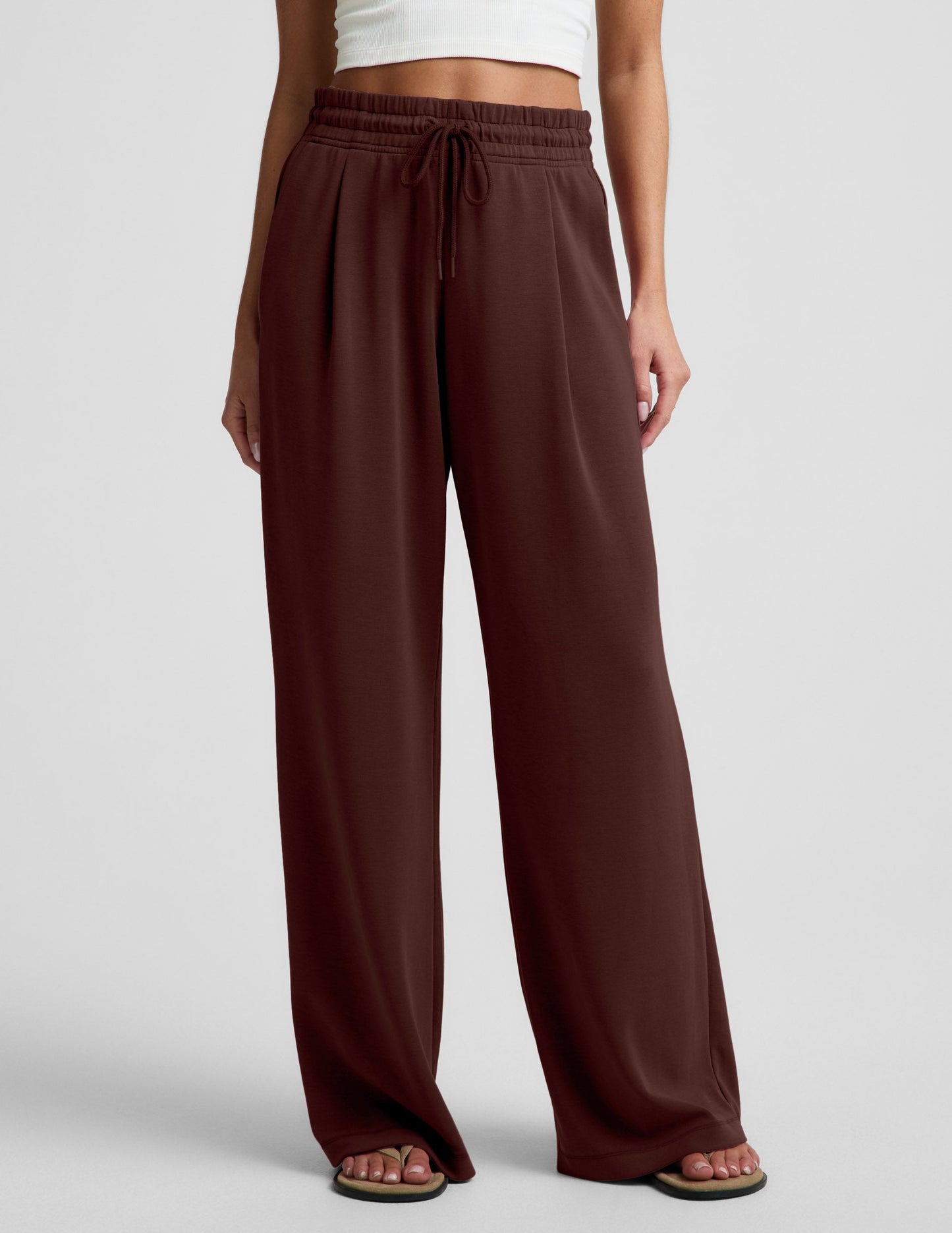 Beyond Yoga Luxe Sandwash Double Knit Wide Leg Pant