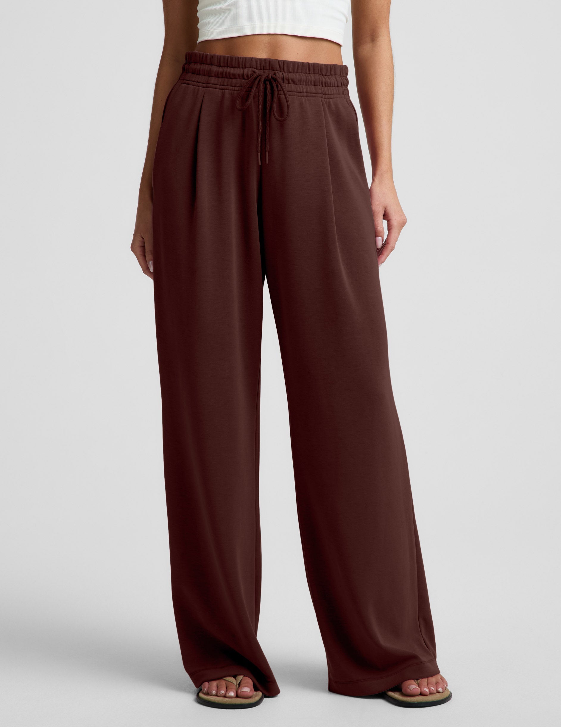 Beyond Yoga Luxe Sandwash Double Knit Wide Leg Pant