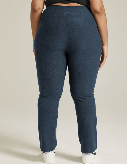Beyond Yoga High Waisted Boot Cut Spacedye Pants - Nocturnal Navy