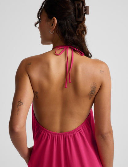 Beyond Yoga Go With The Flow Halter Dress