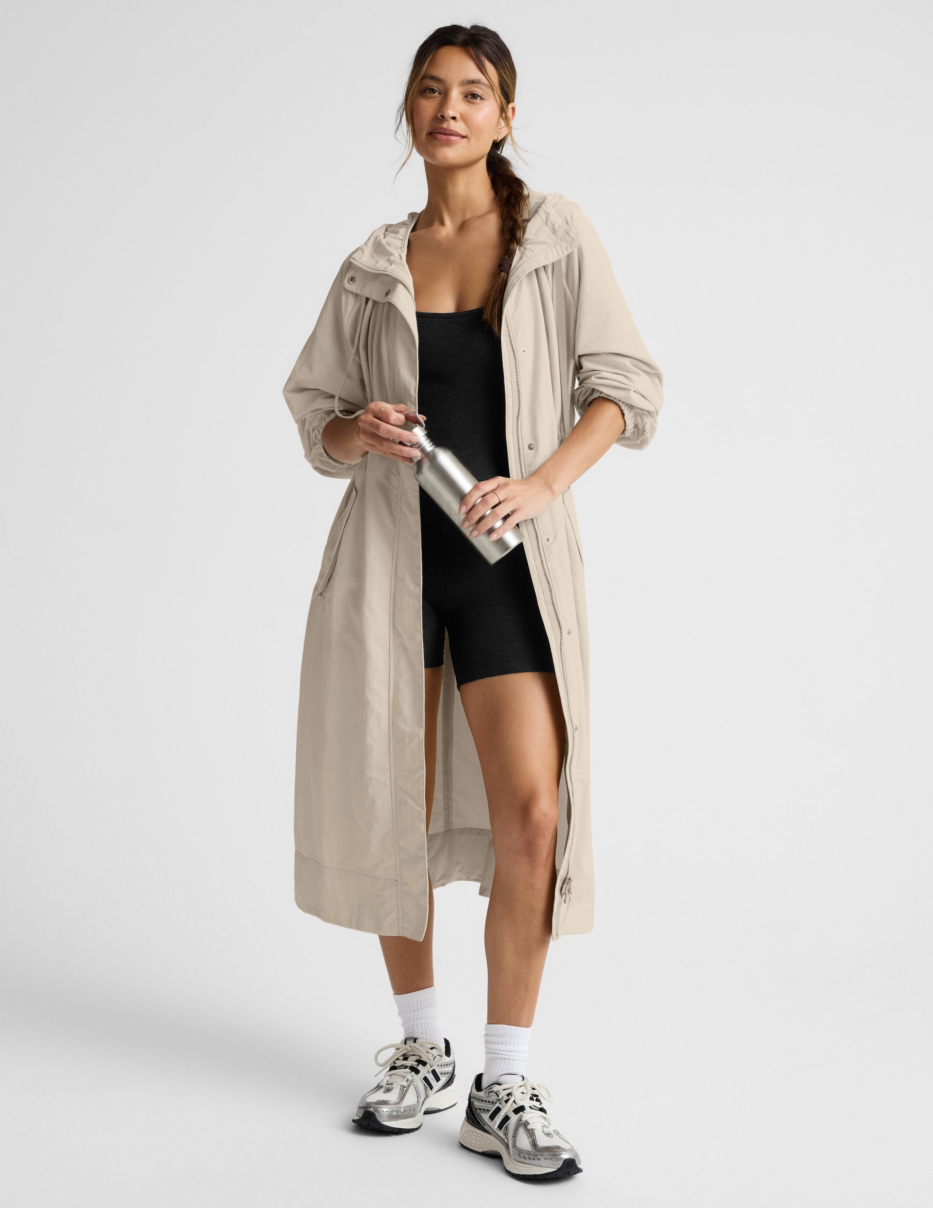 Beyond Yoga En Route Long Jacket