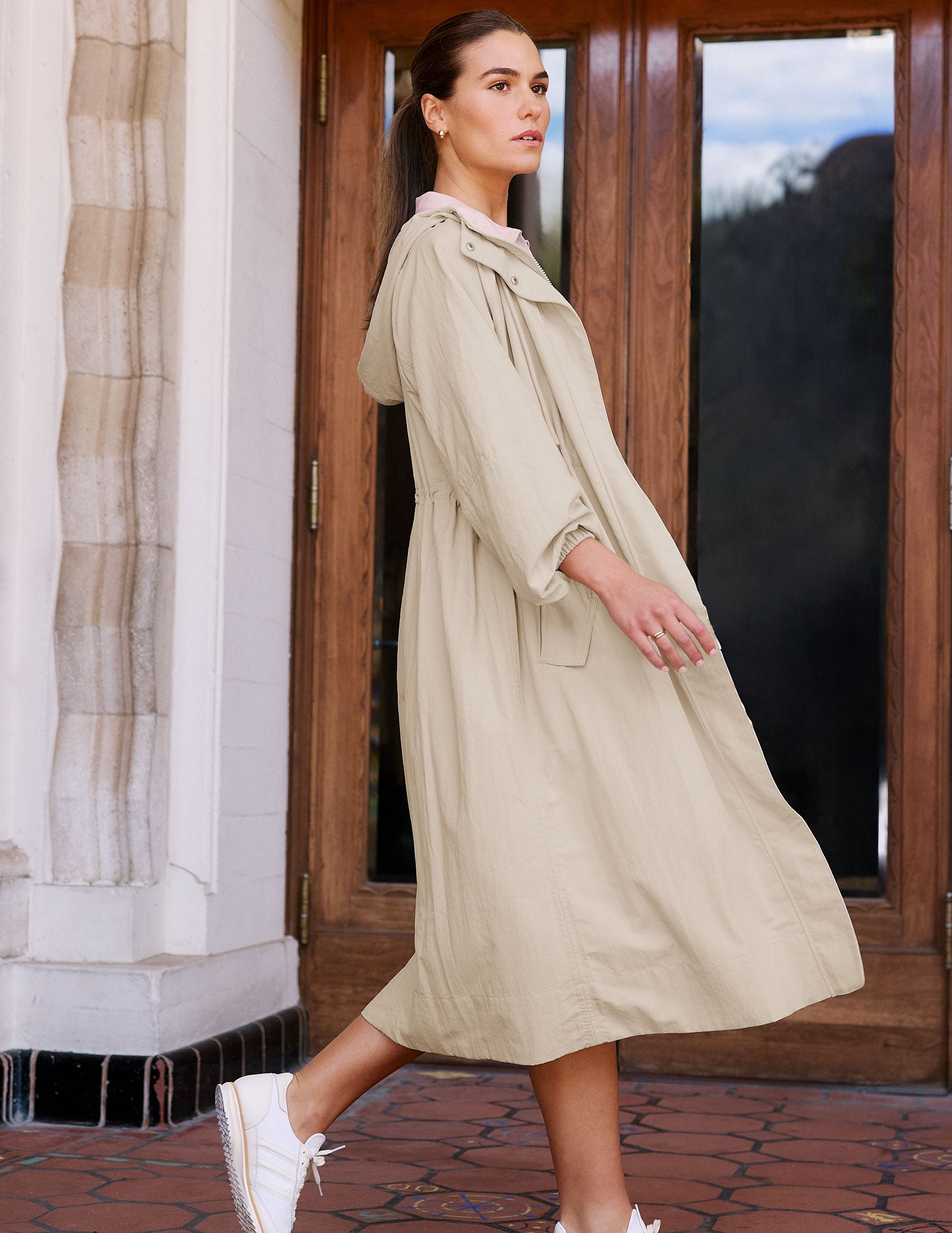 Beyond Yoga En Route Long Jacket