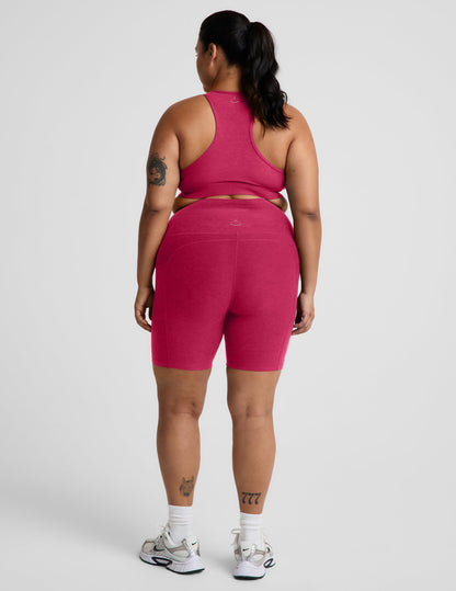 Beyond Yoga Women's Spacedye™ Shorts - Berry Red Heather