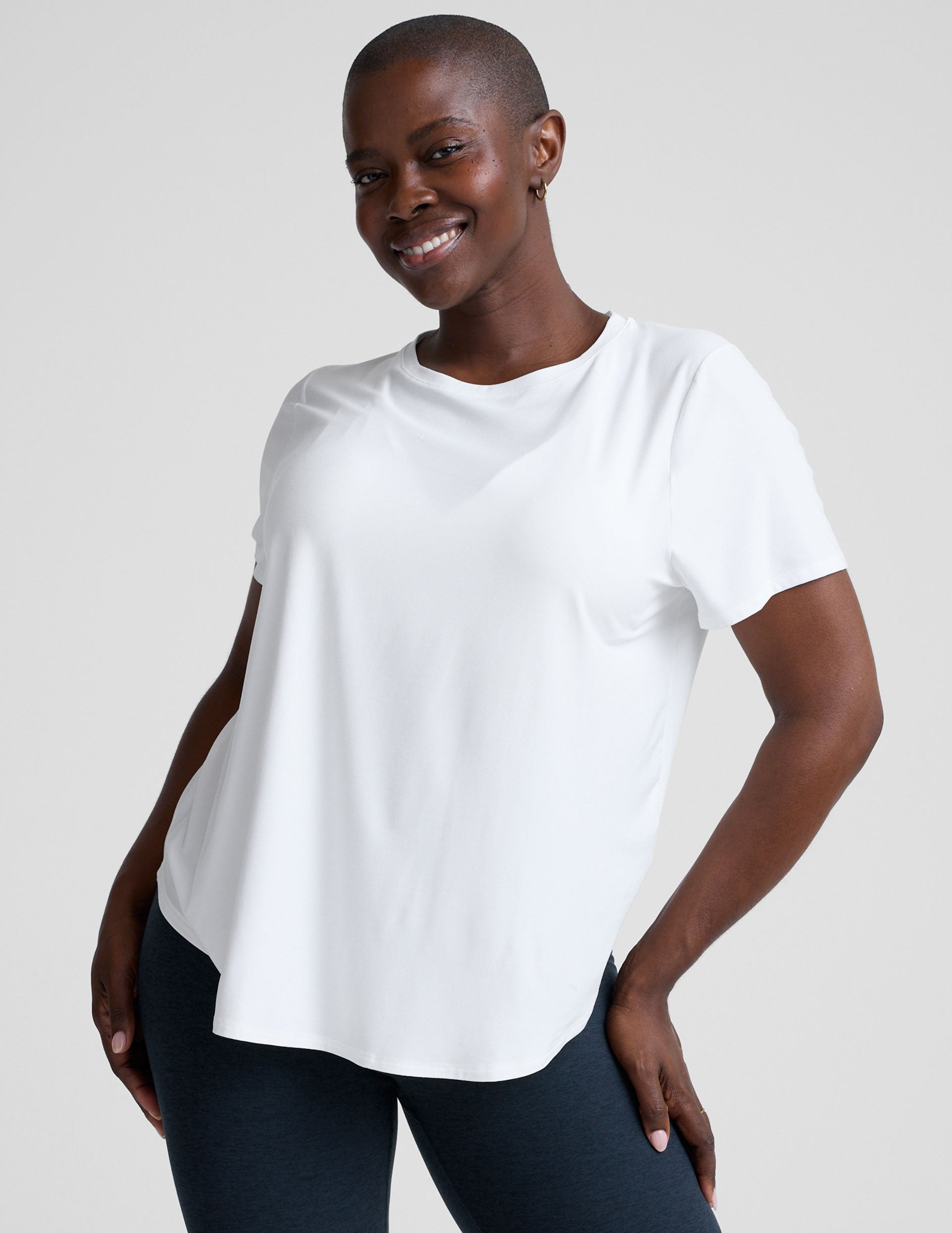 Beyond Yoga Featherweight On The Down Low Tee