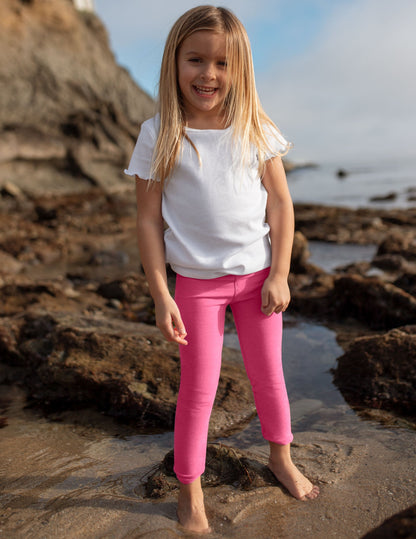 Beyond Yoga Toddler Spacedye Legging - Luscious Pink Heather
