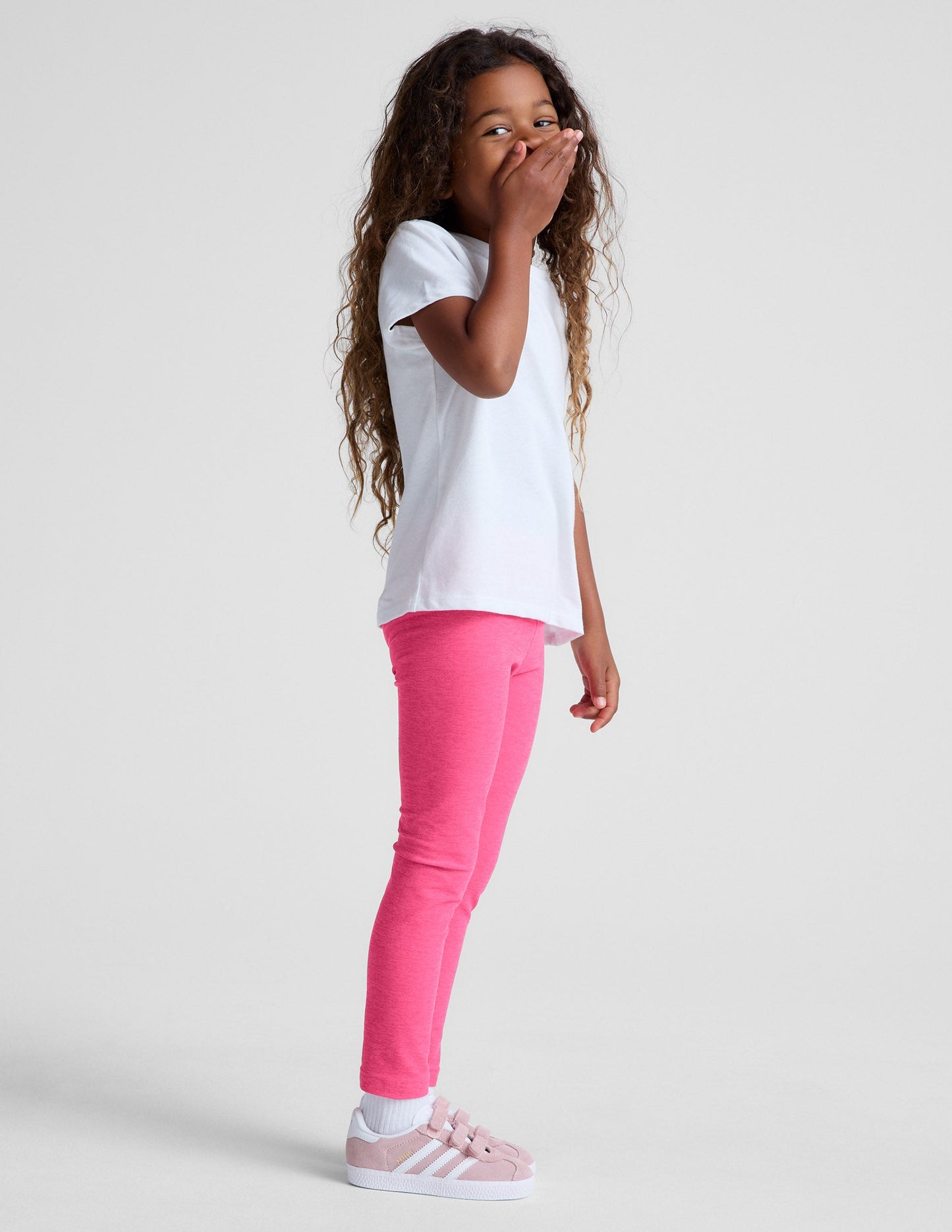 Beyond Yoga Toddler Spacedye Legging - Luscious Pink Heather