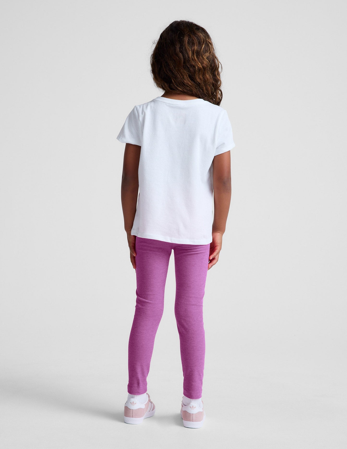 Beyond Yoga Toddler Spacedye Legging - Fun Fuchsia Heather