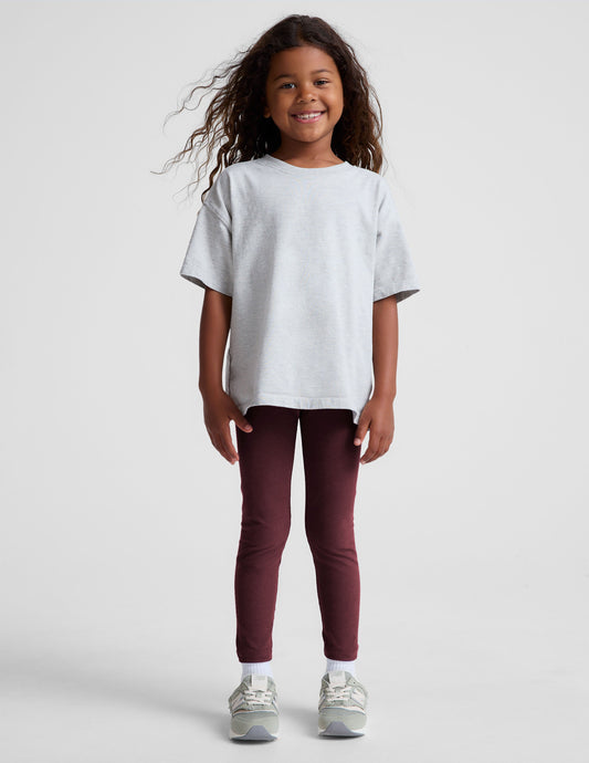 Beyond Yoga Toddler Spacedye Legging - Midnight Burgundy Heather