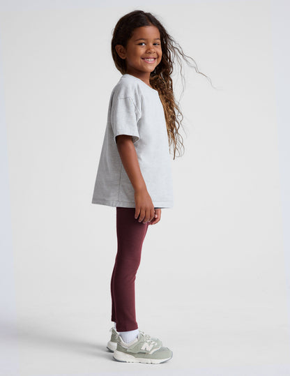 Beyond Yoga Toddler Spacedye Legging - Midnight Burgundy Heather
