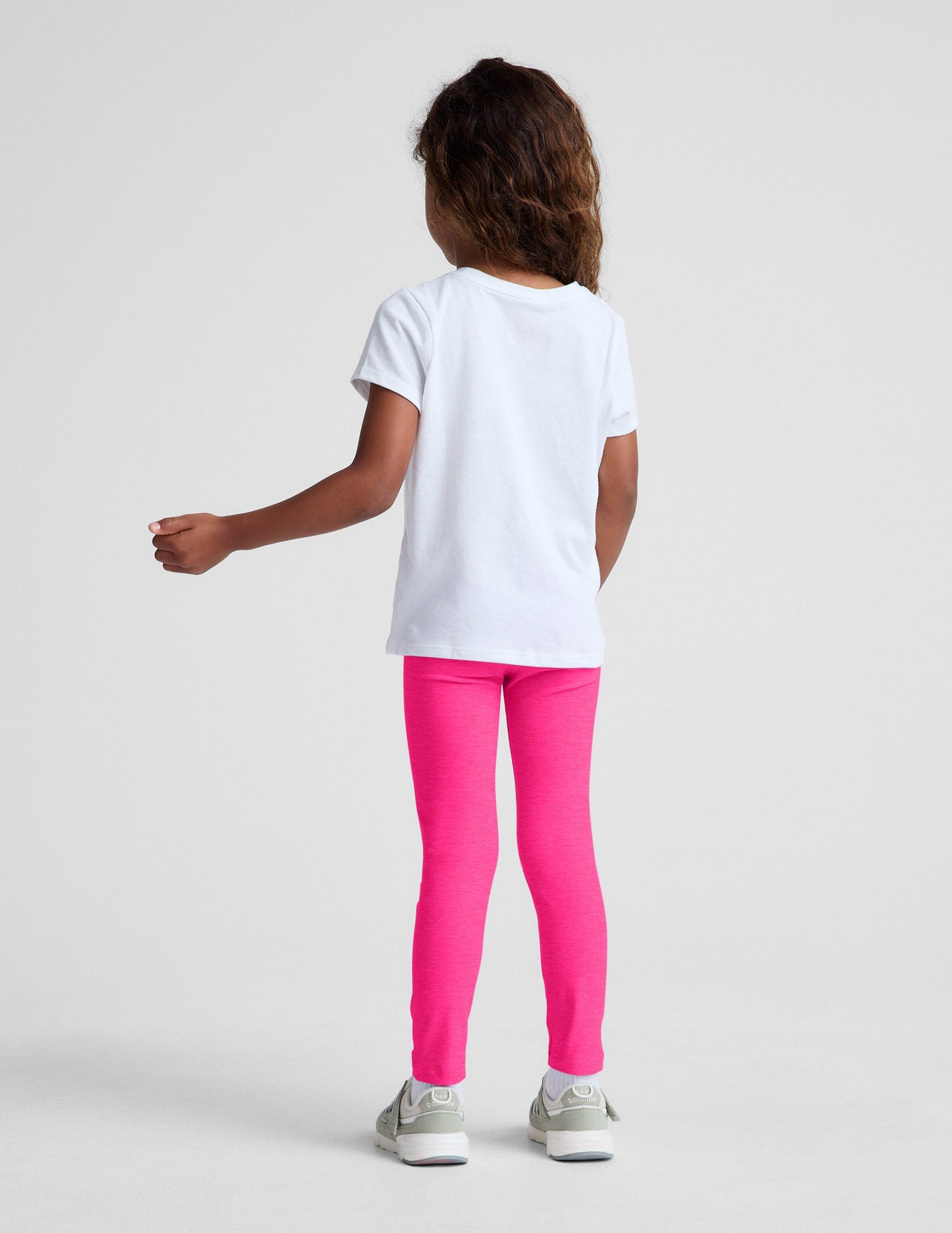 Beyond Yoga Toddler Soft Spacedye Legging - Pink Glow Heather