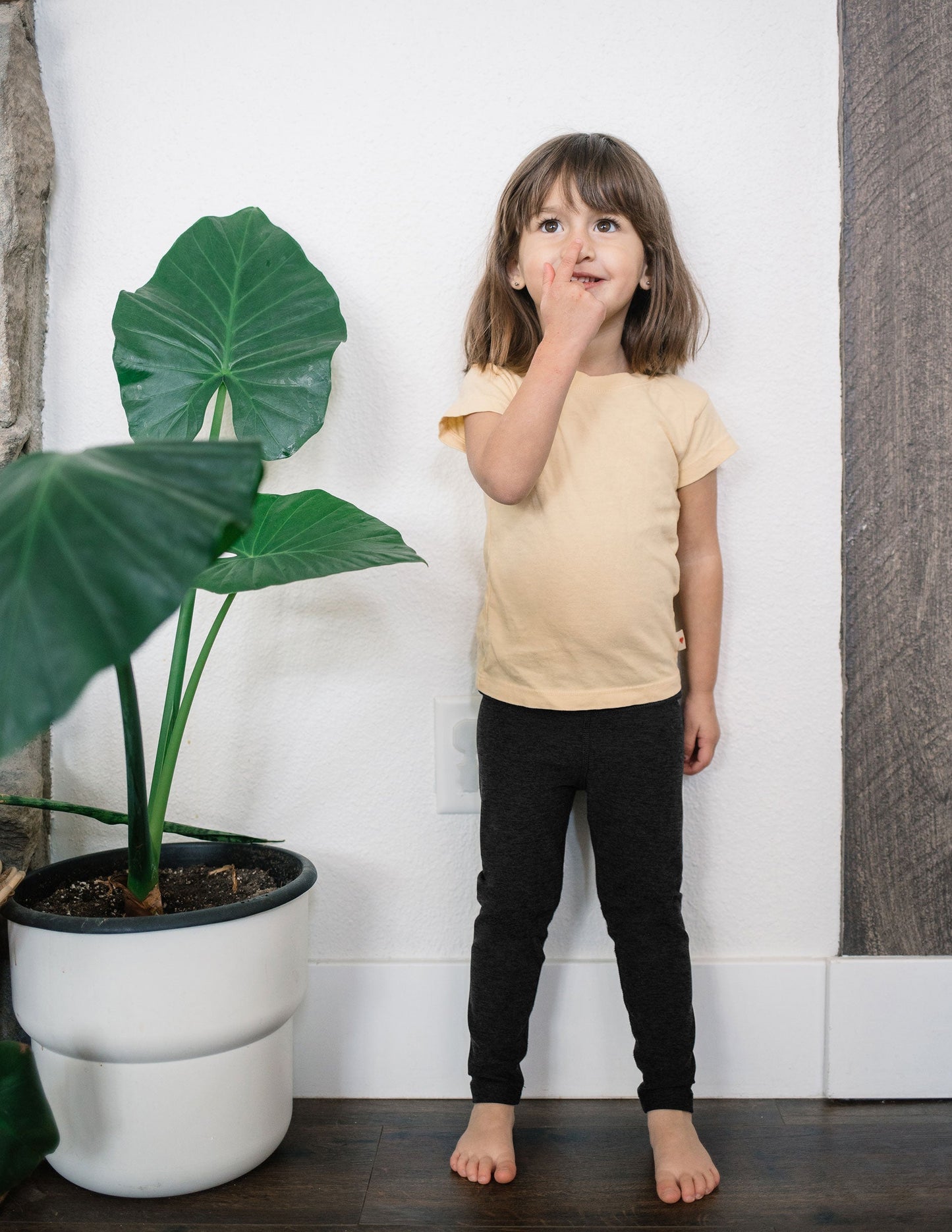 Beyond Yoga Toddler's Classic Spacedye Legging - Darkest Night