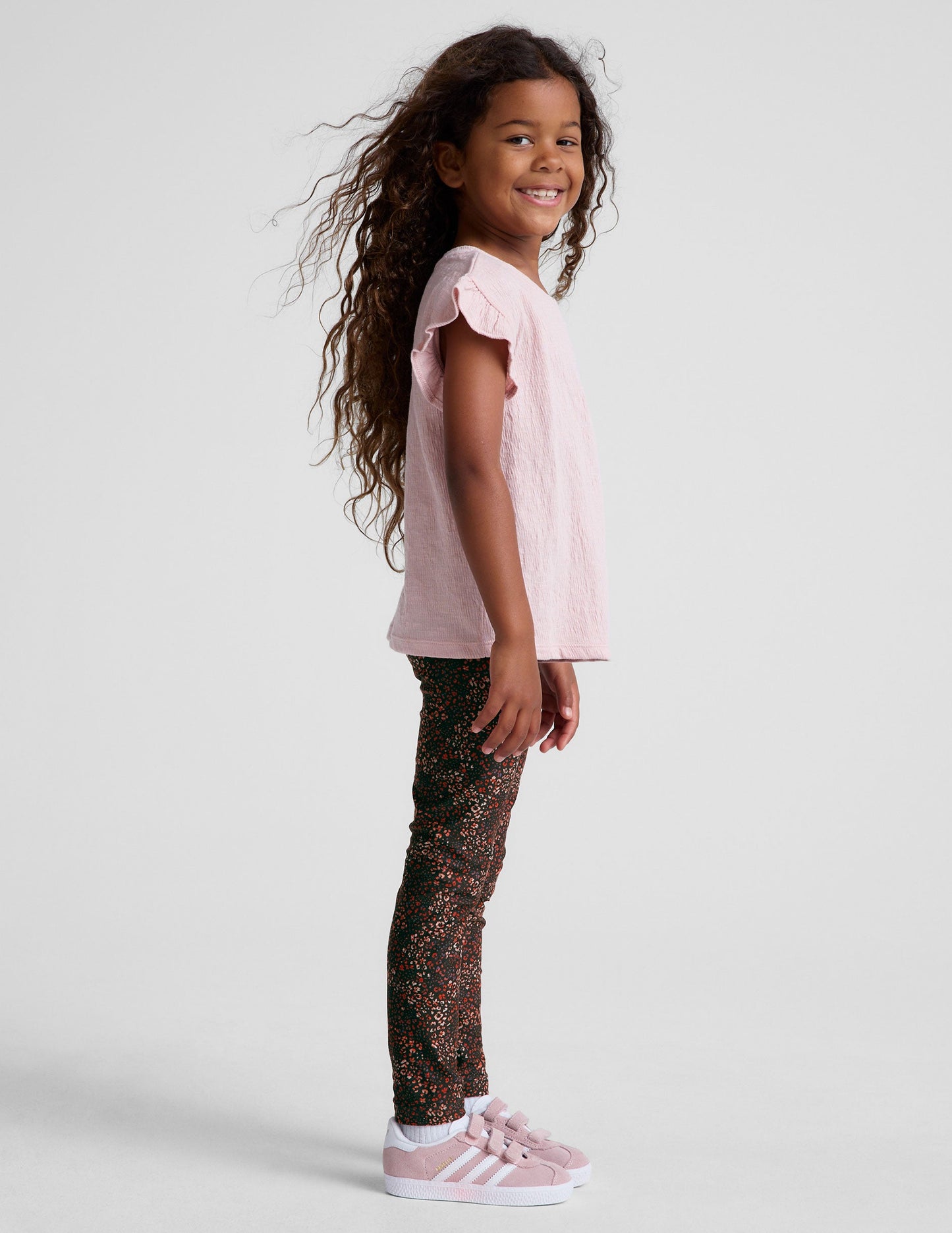 Beyond Yoga Toddler Preppy Plaid SoftMark Legging - Brown