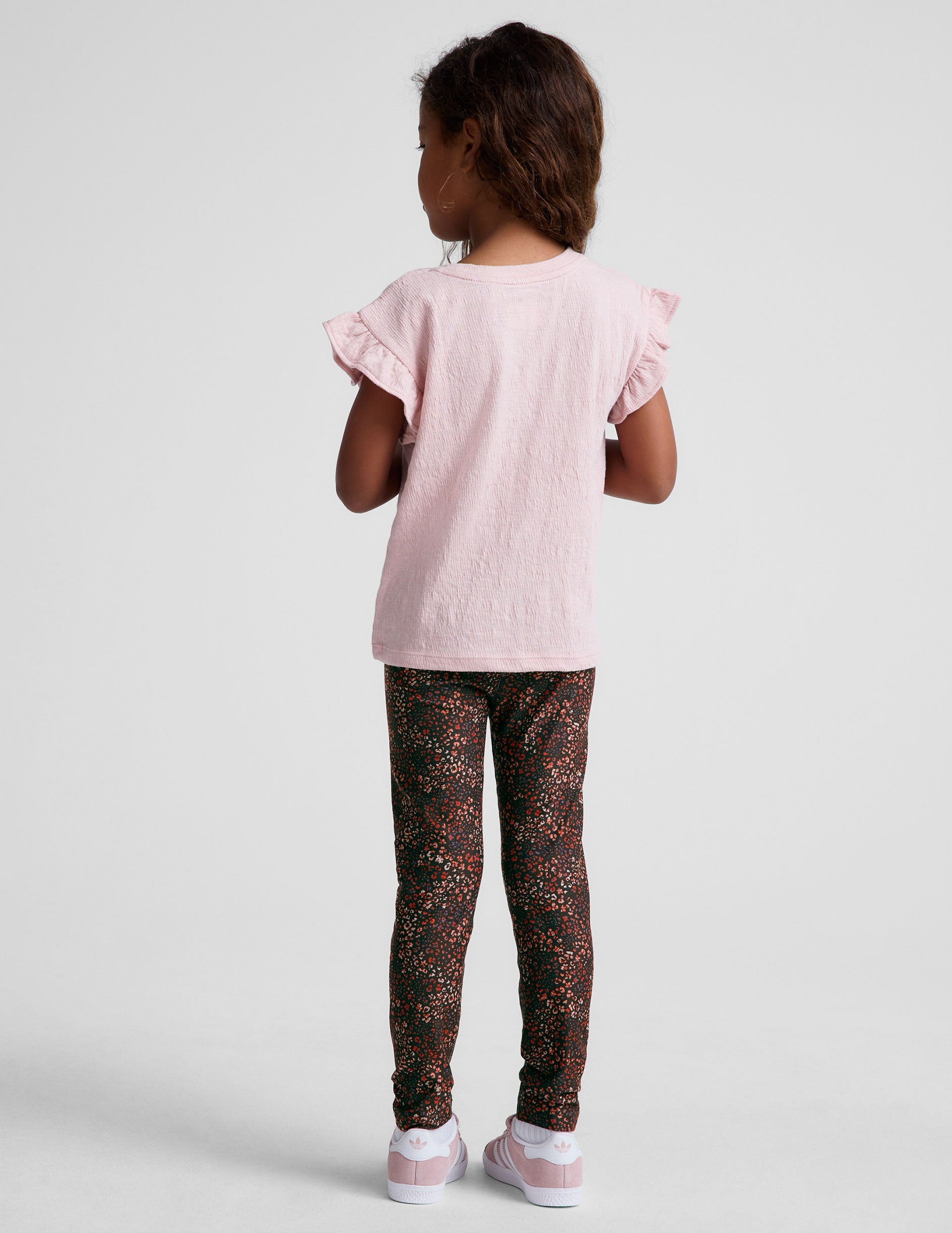 Beyond Yoga Toddler Preppy Plaid SoftMark Legging - Brown