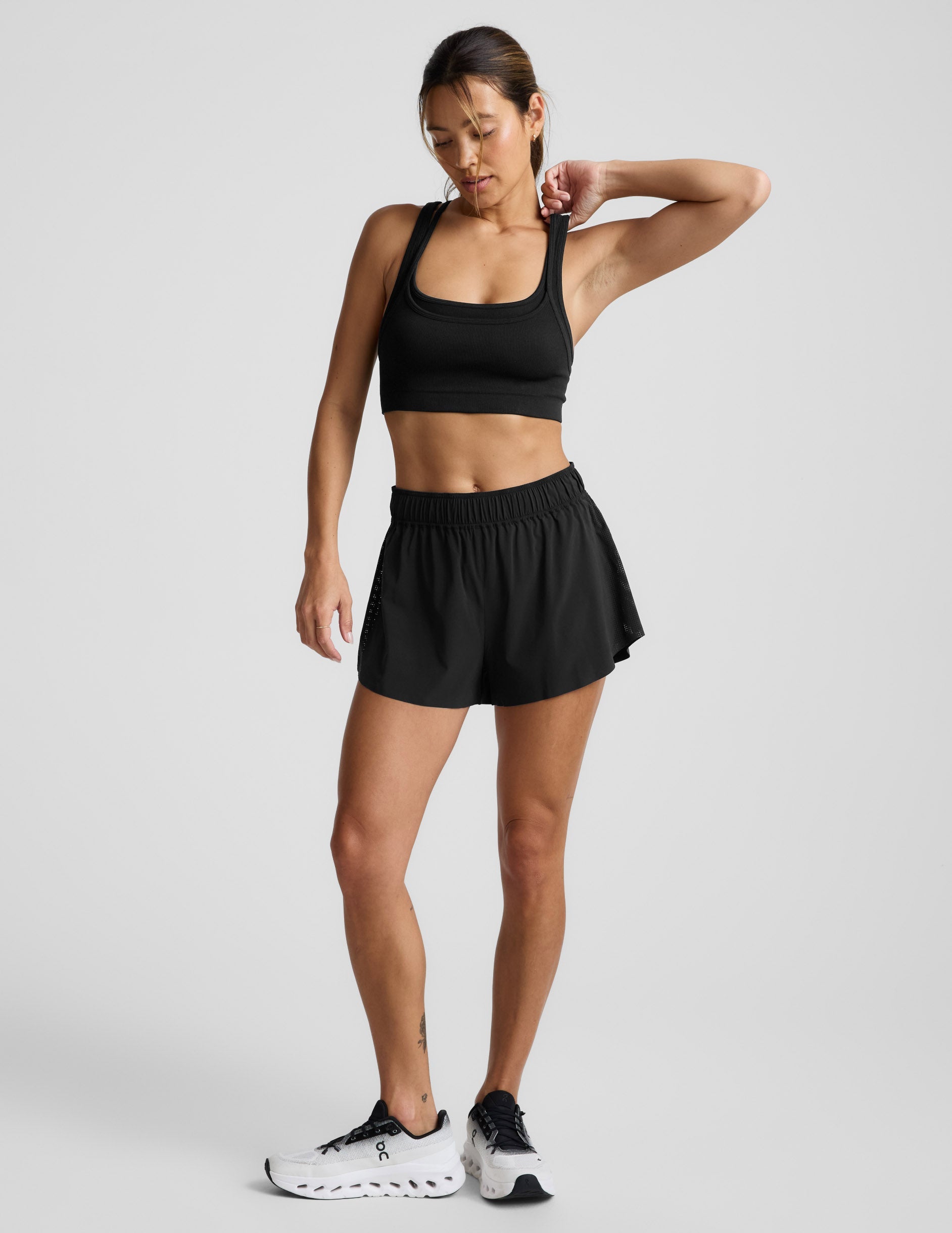 Beyond Yoga Seamless Moves Layered Bra