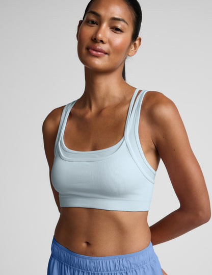 Beyond Yoga Seamless Moves Layered Bra