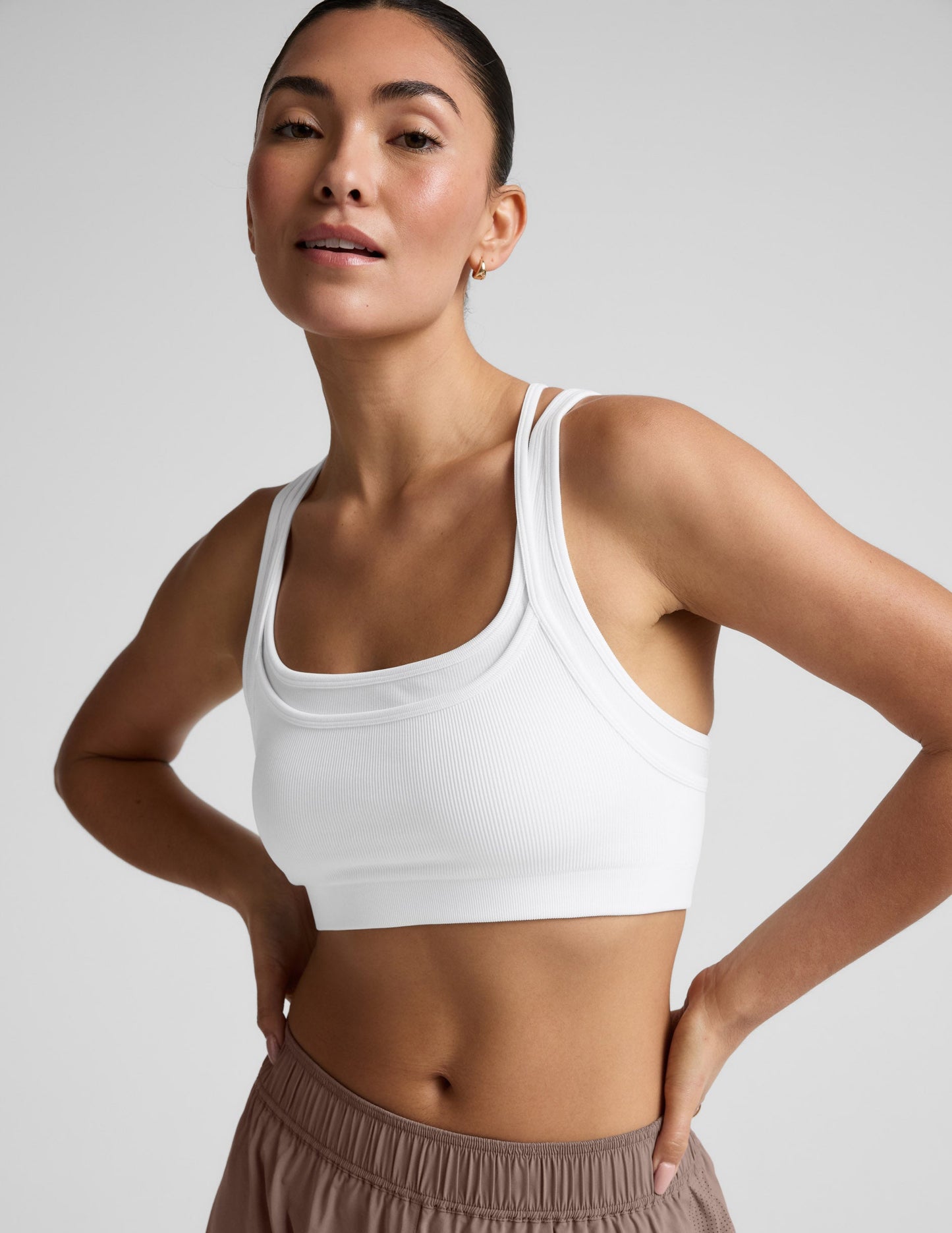 Beyond Yoga Seamless Moves Layered Bra