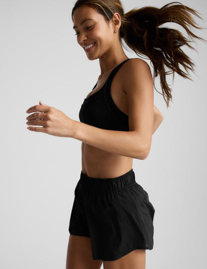 Beyond Yoga Women's Breathable Lined "Solemate" Shorts - Black