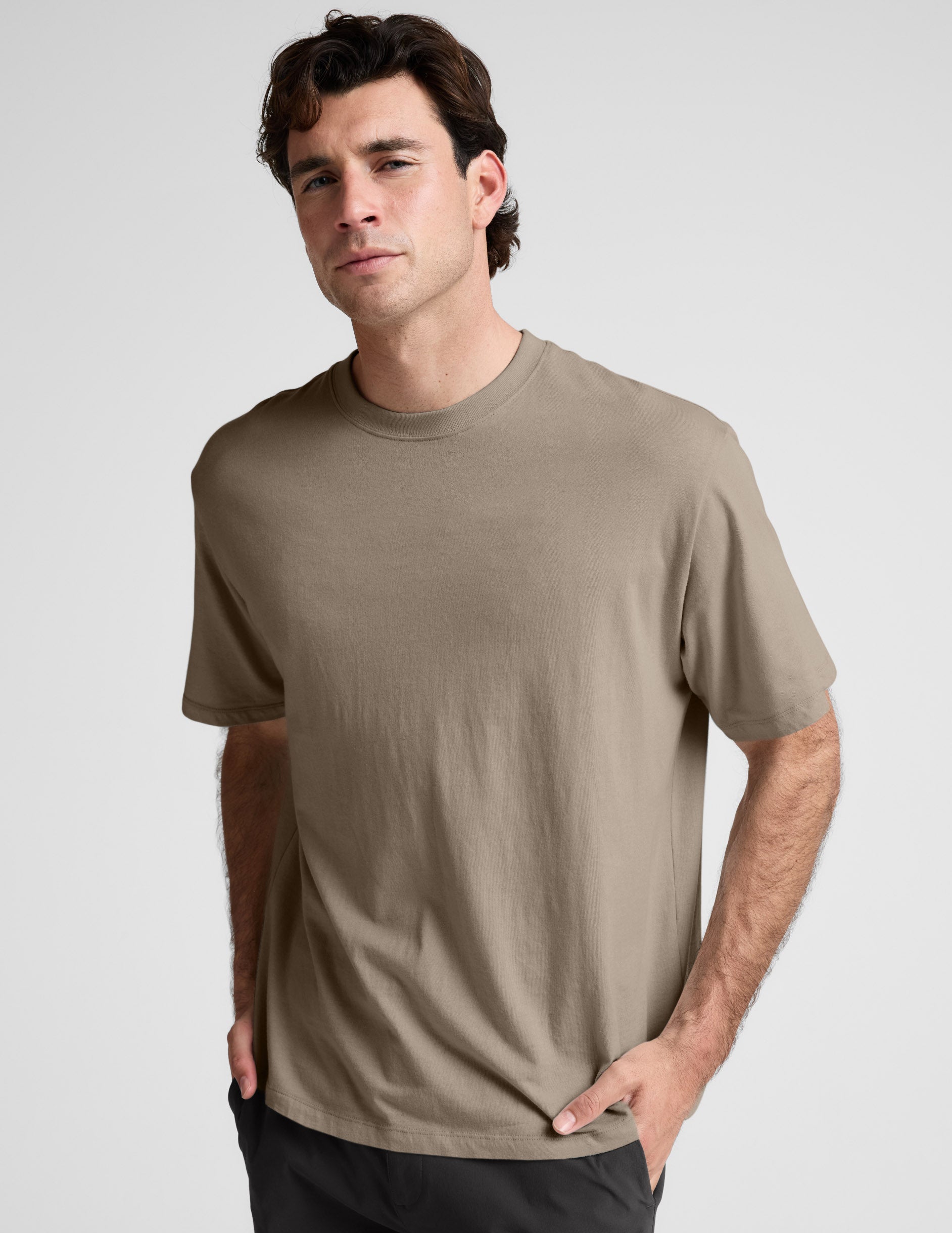 Beyond Yoga SoftKnit Men's Cotton Tee