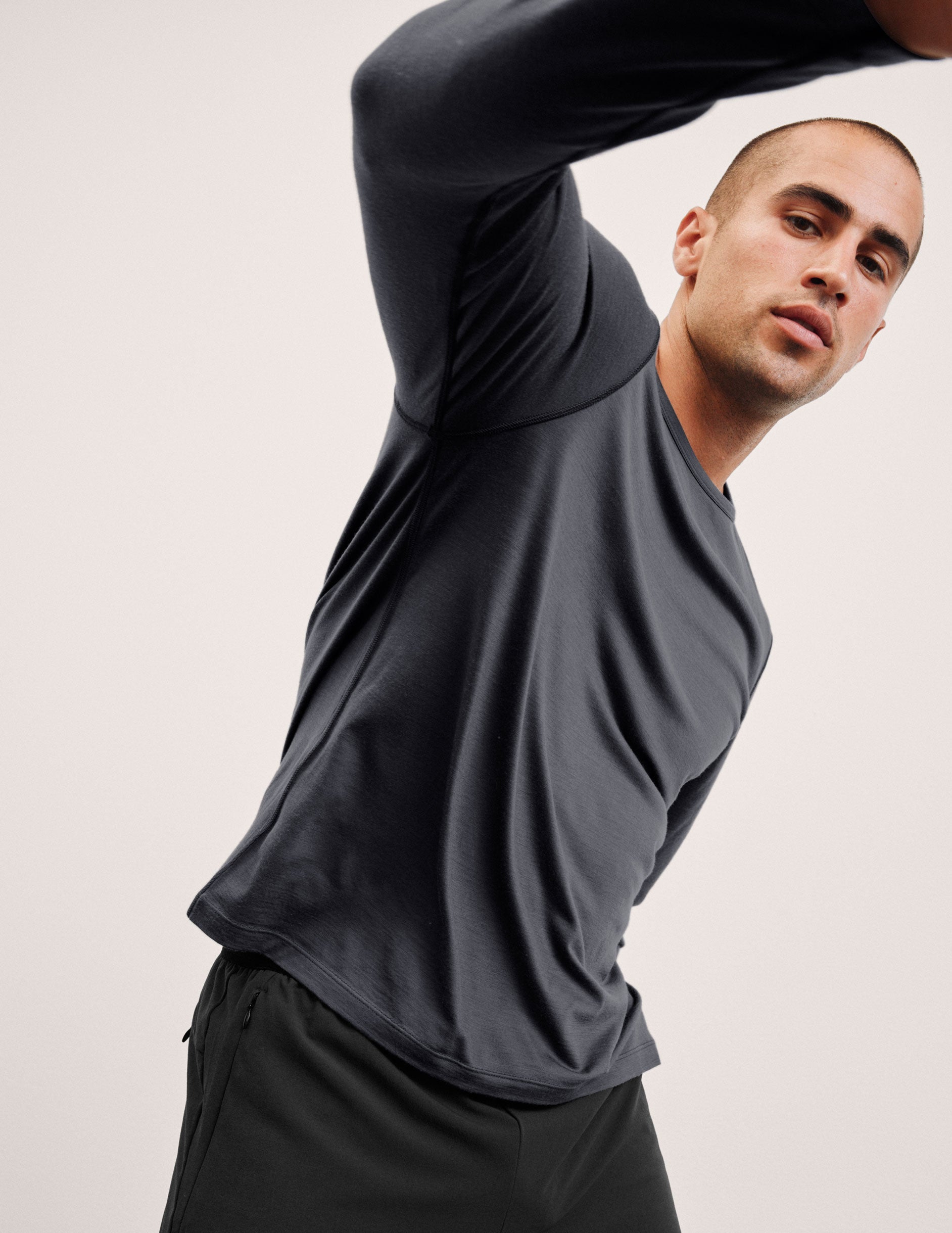 Beyond Yoga Warm Wick Merino Wool Long Sleeve Crew