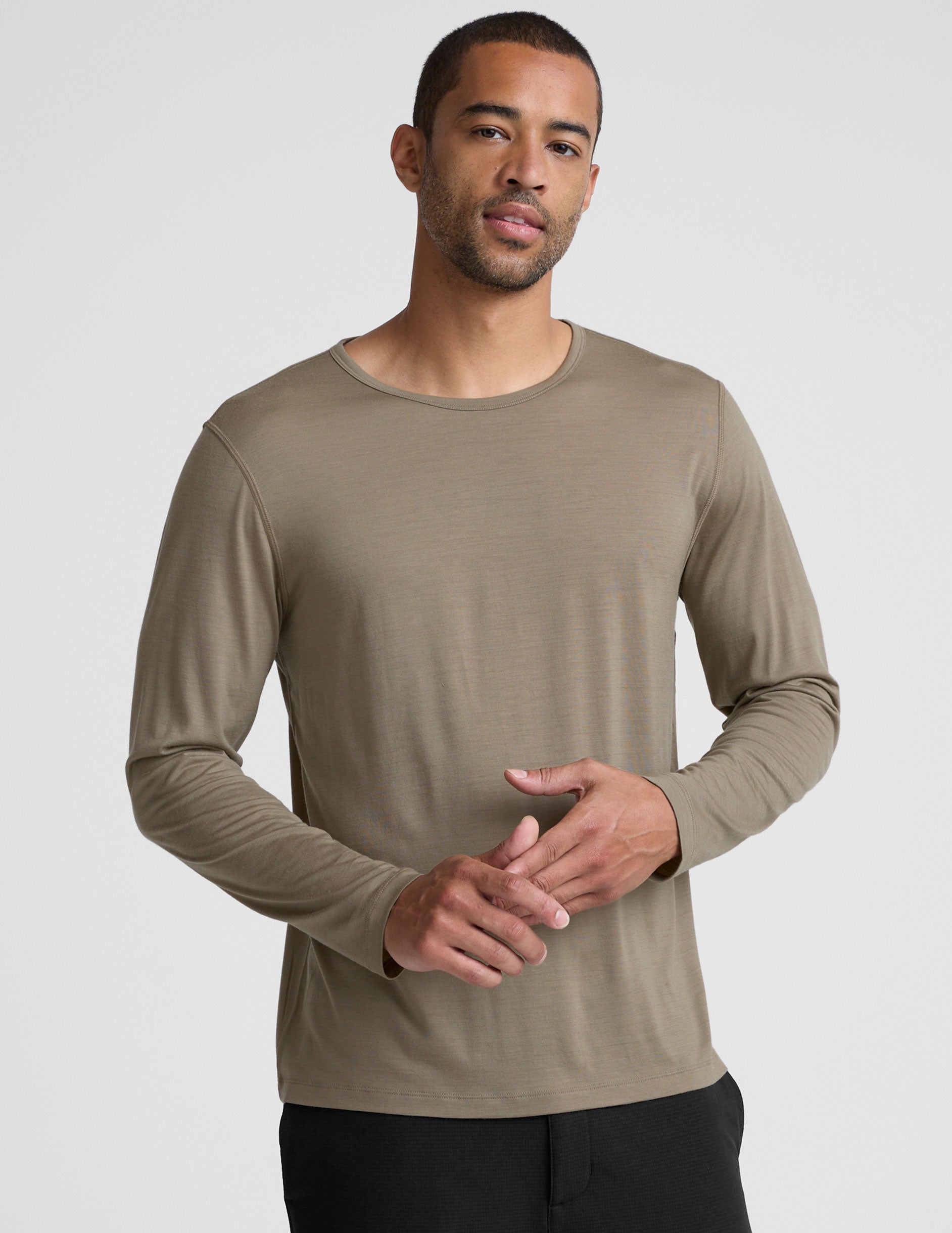 Beyond Yoga Warm Wick Merino Wool Long Sleeve Crew