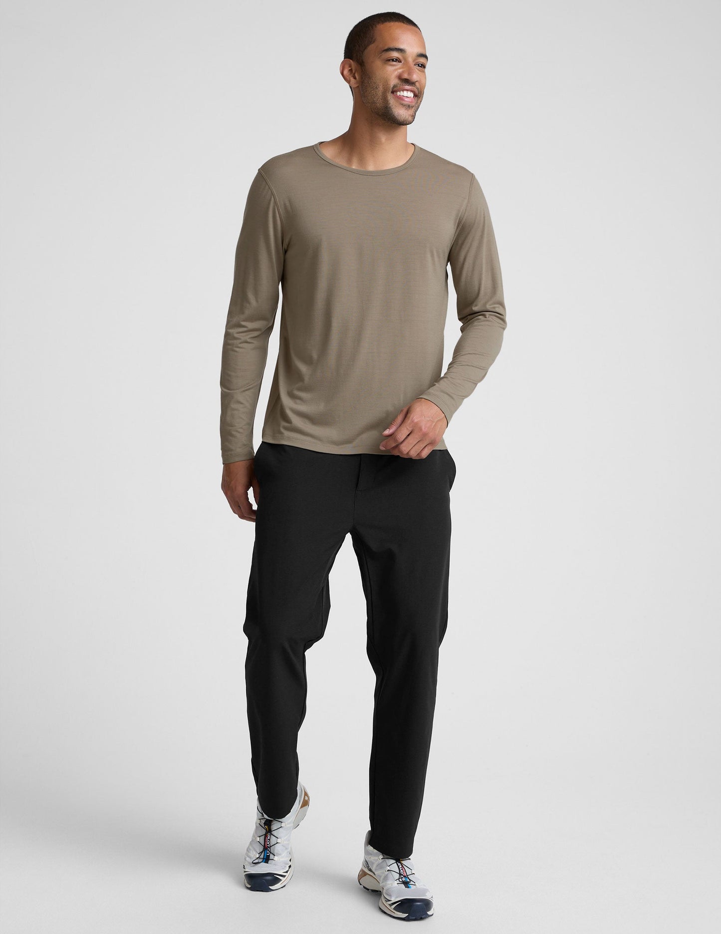 Beyond Yoga Warm Wick Merino Wool Long Sleeve Crew