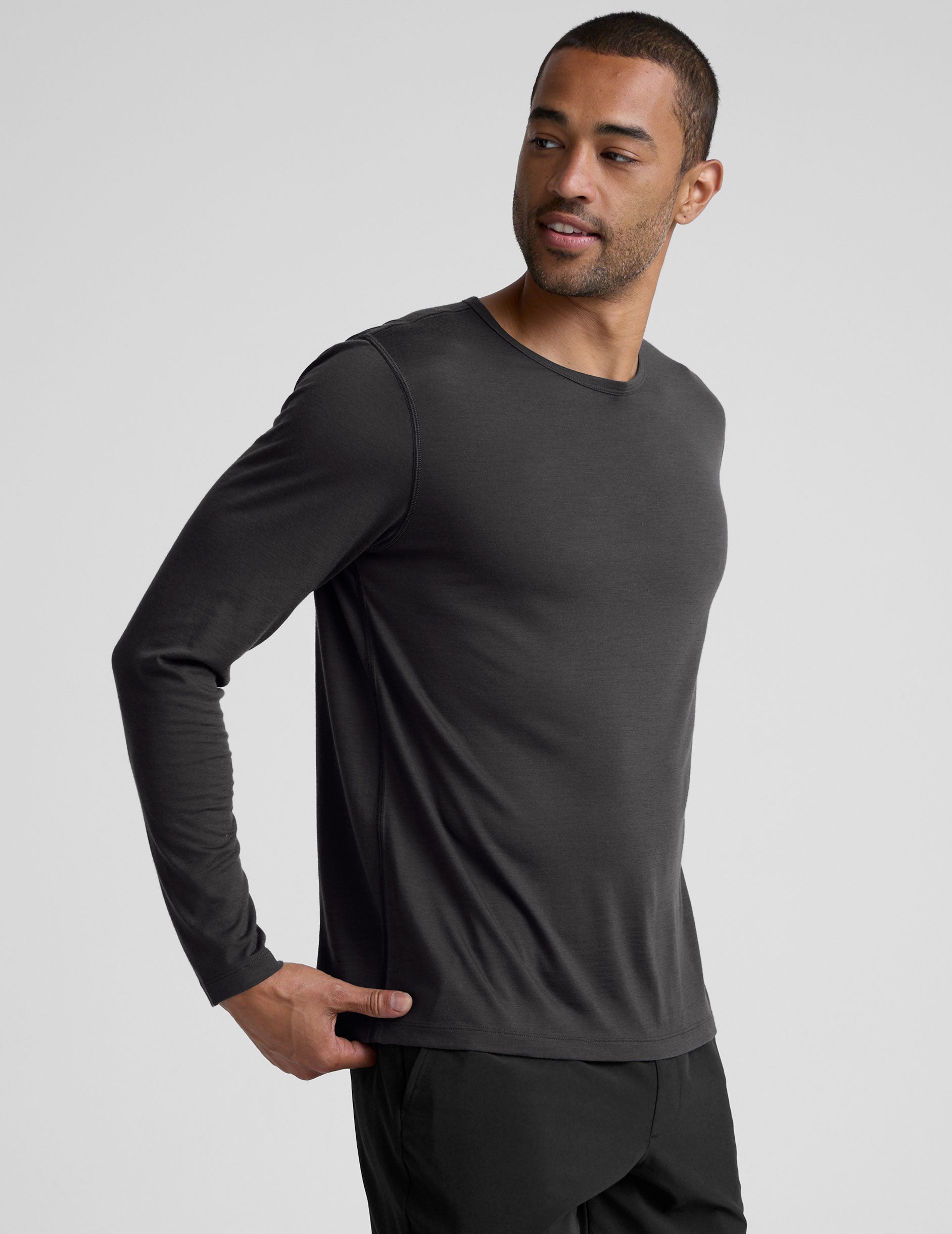 Beyond Yoga Warm Wick Merino Wool Long Sleeve Crew