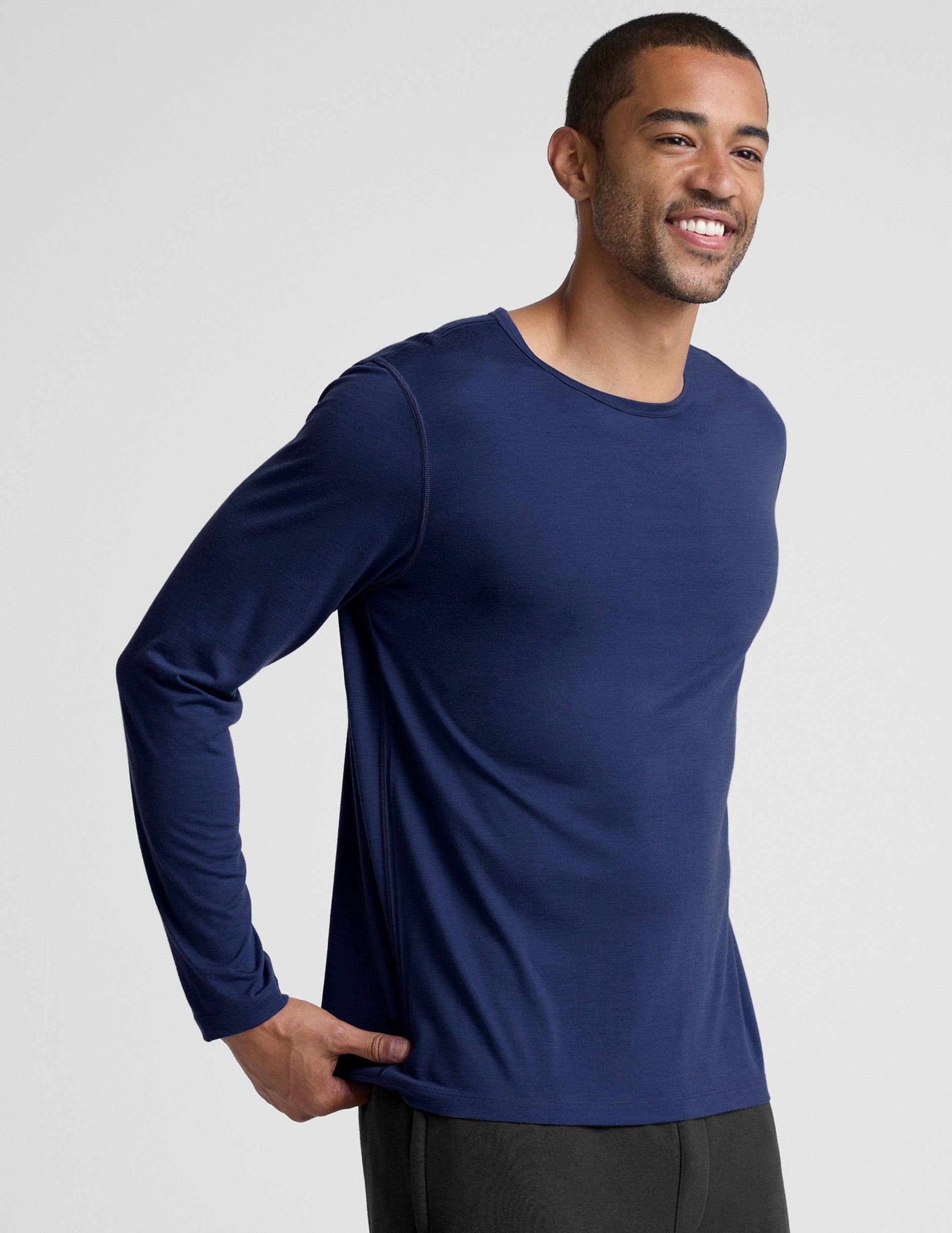 Beyond Yoga Warm Wick Merino Wool Long Sleeve Crew