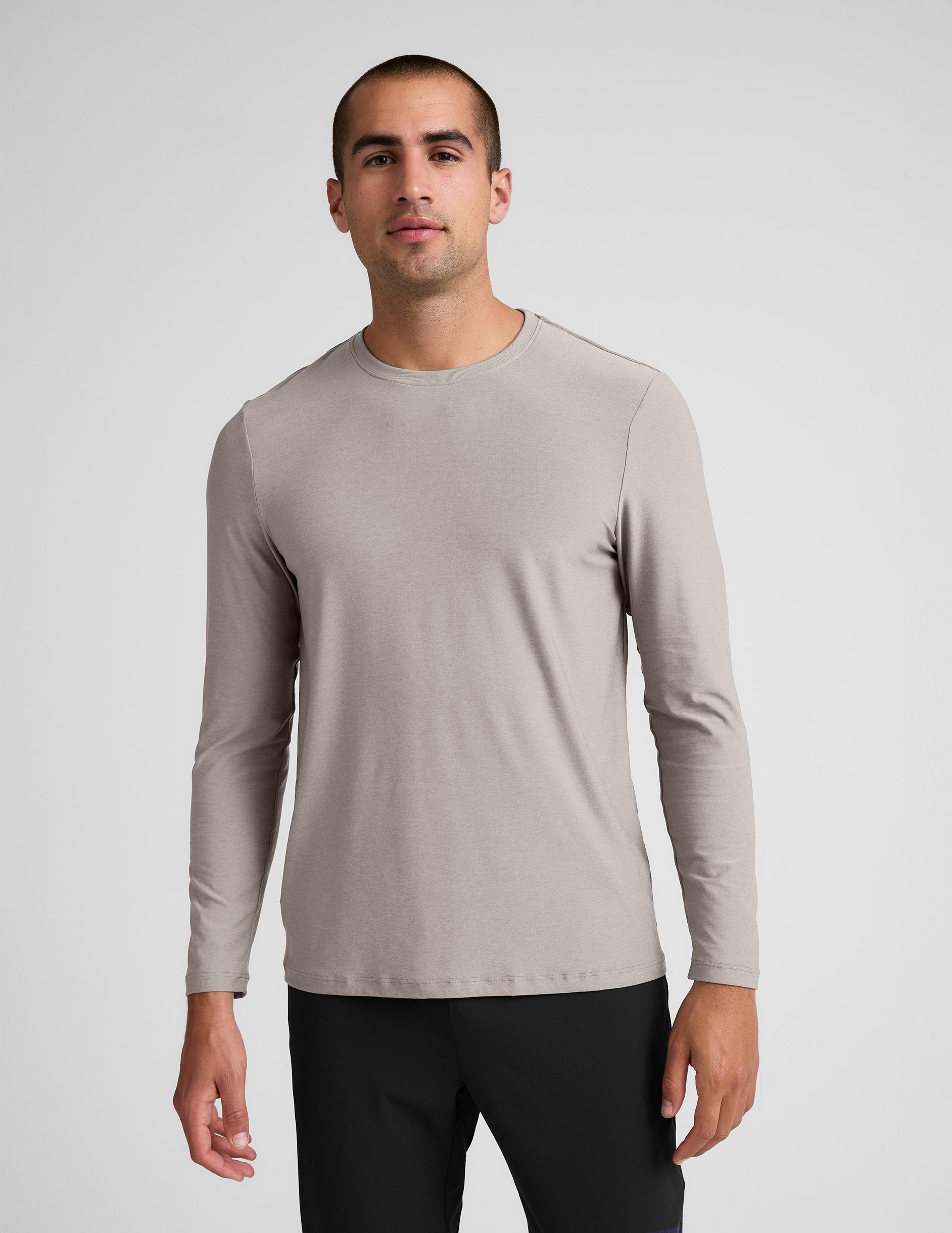 Beyond Yoga Always Beyond Men's Long Sleeve Crew 2.0