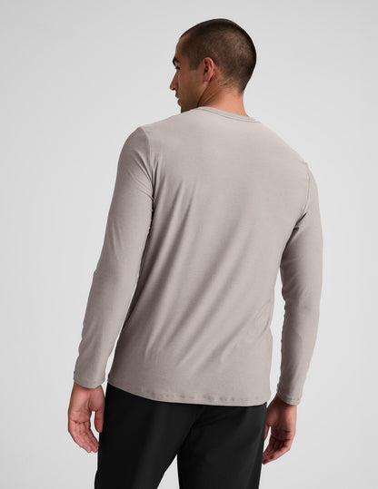 Beyond Yoga Always Beyond Men's Long Sleeve Crew 2.0