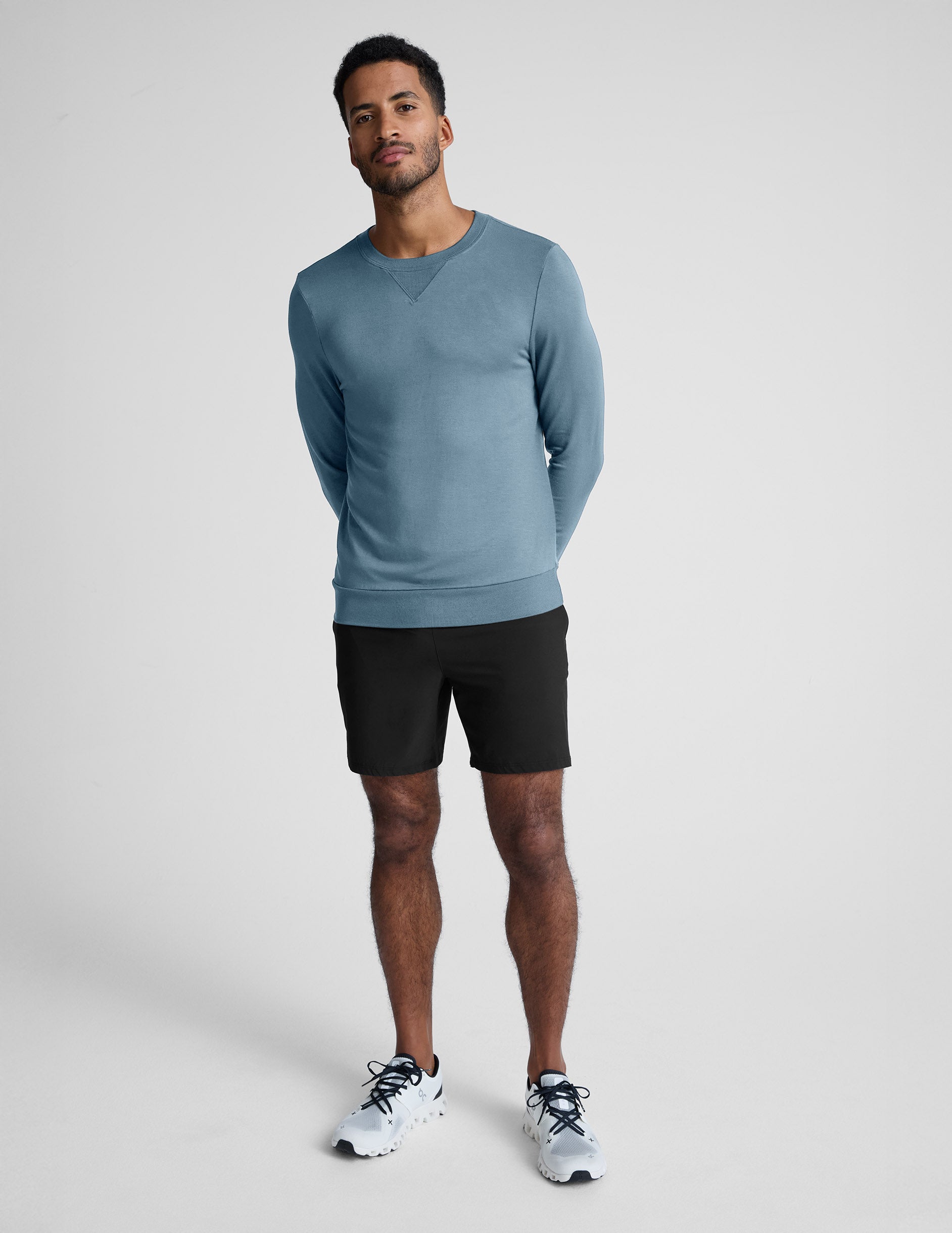 Beyond Yoga Always Beyond Men's Crew Pullover