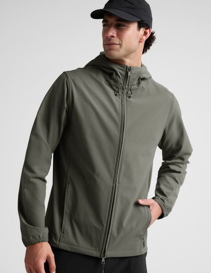 Beyond Yoga AirLite Men's Hooded Full Zip Jacket