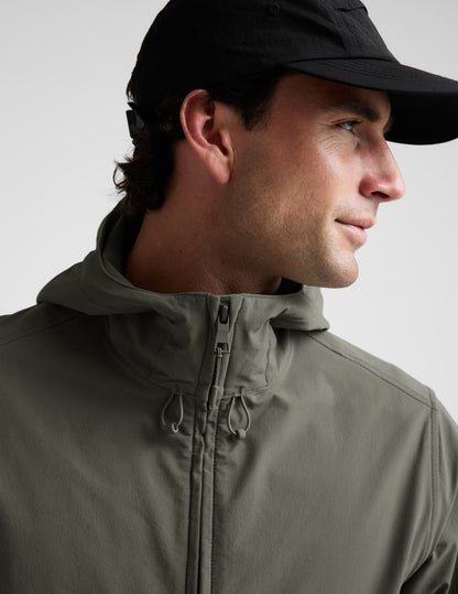 Beyond Yoga AirLite Men's Hooded Full Zip Jacket