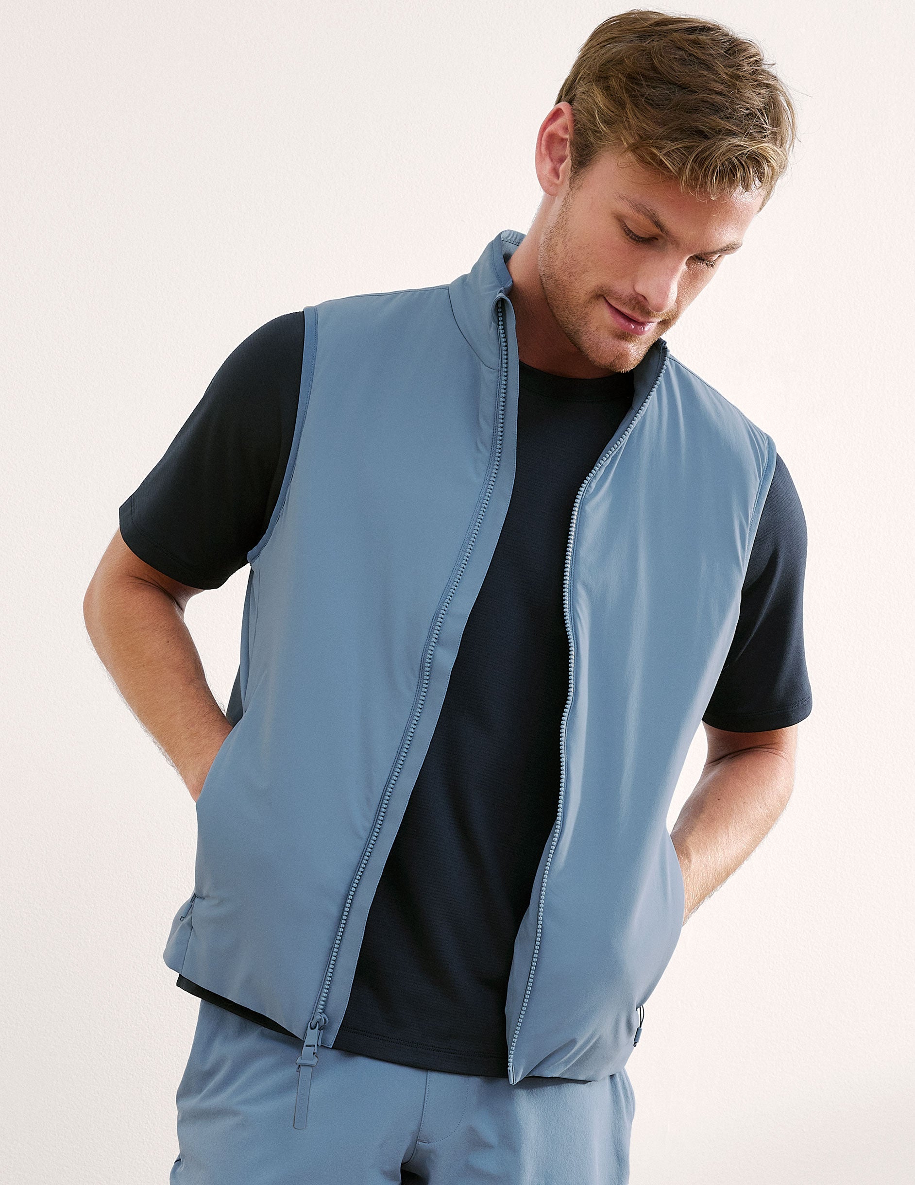 Beyond Yoga In Flight Insulated Men's Vest