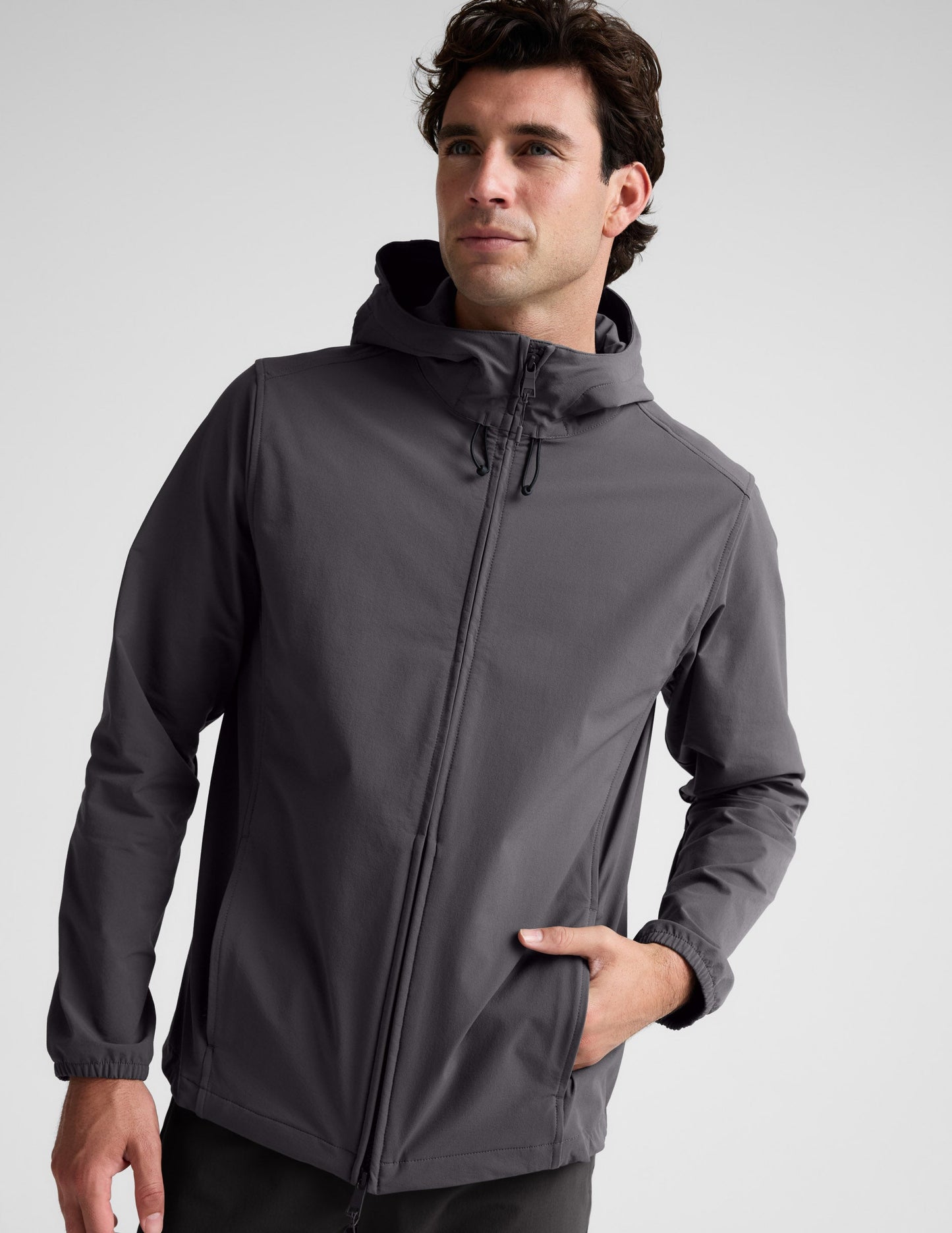 Beyond Yoga AirLite Men's Hooded Full Zip Jacket