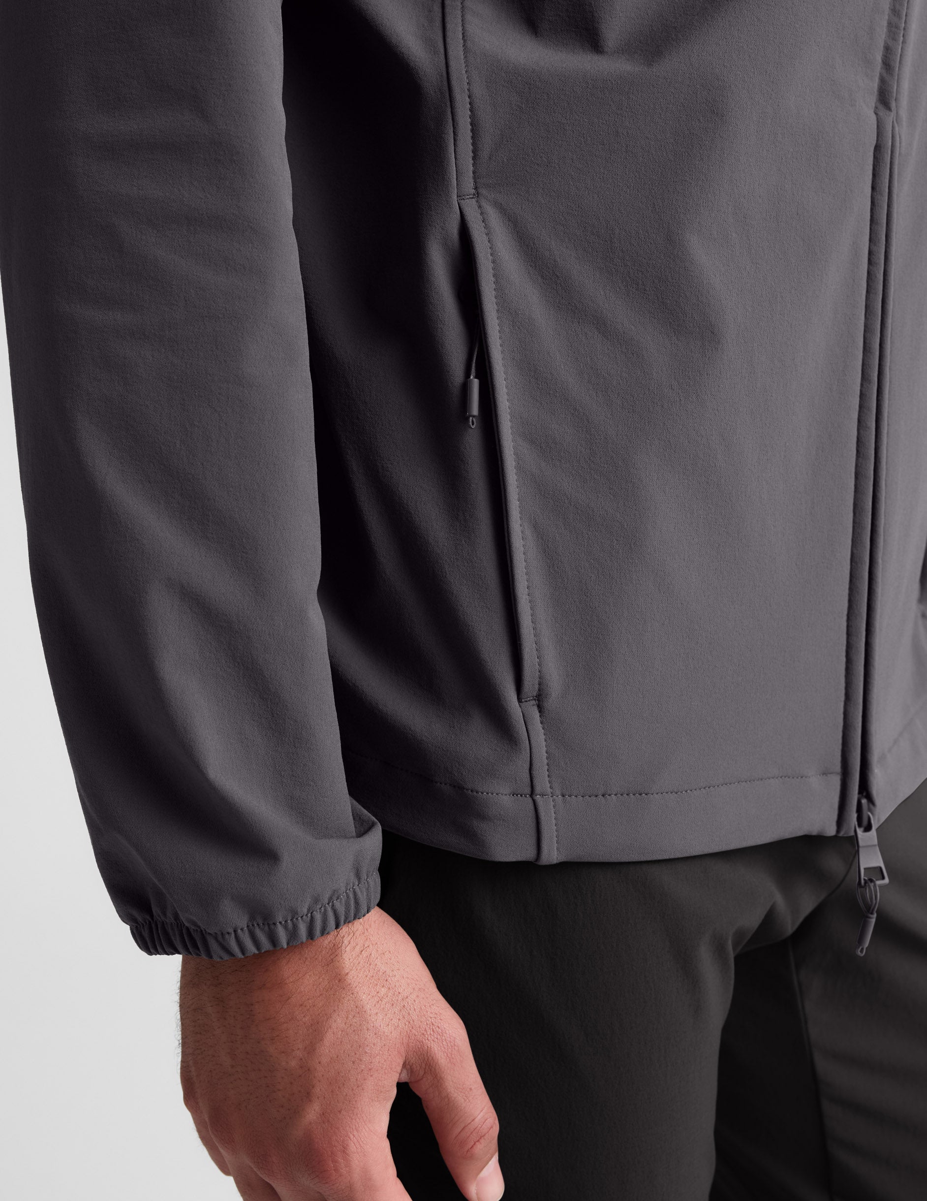 Beyond Yoga AirLite Men's Hooded Full Zip Jacket