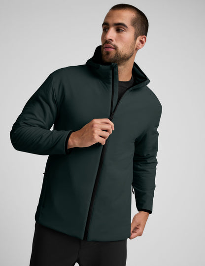 Beyond Yoga In Flight Insulated Men's Hooded Jacket