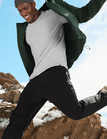 Beyond Yoga In Flight Insulated Men's Hooded Jacket