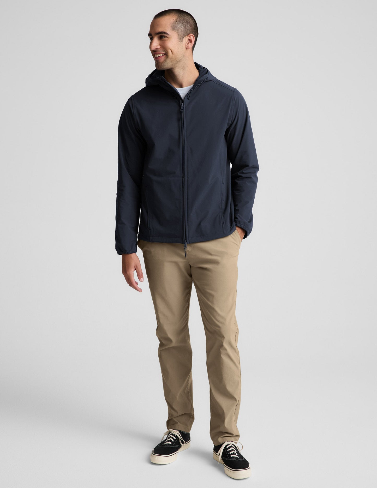 Beyond Yoga AirLite Men's Hooded Full Zip Jacket