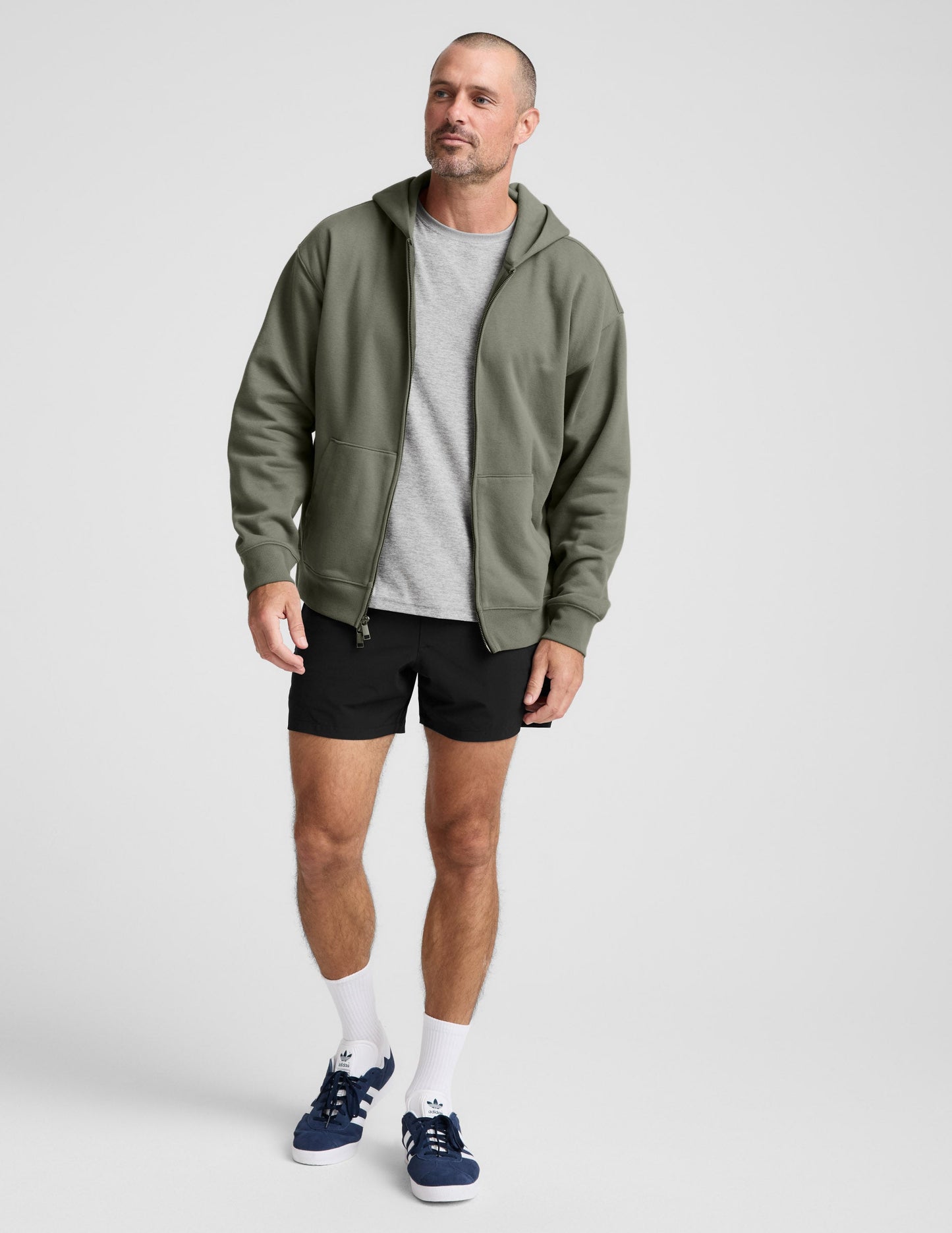 Beyond Yoga LuxeFleece Full Zip Men's Hoodie