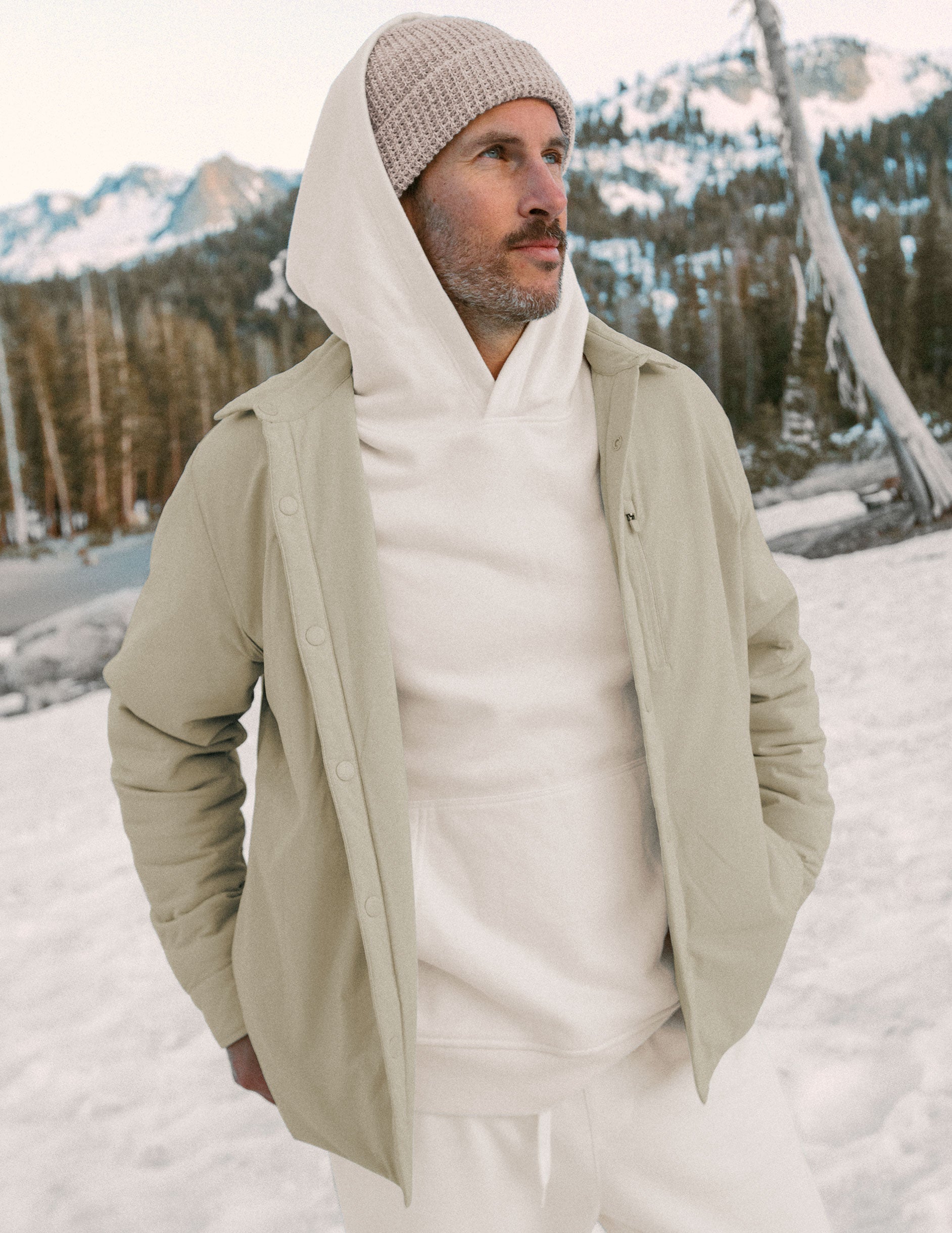 Beyond Yoga In Flight Insulated Shirt Jacket