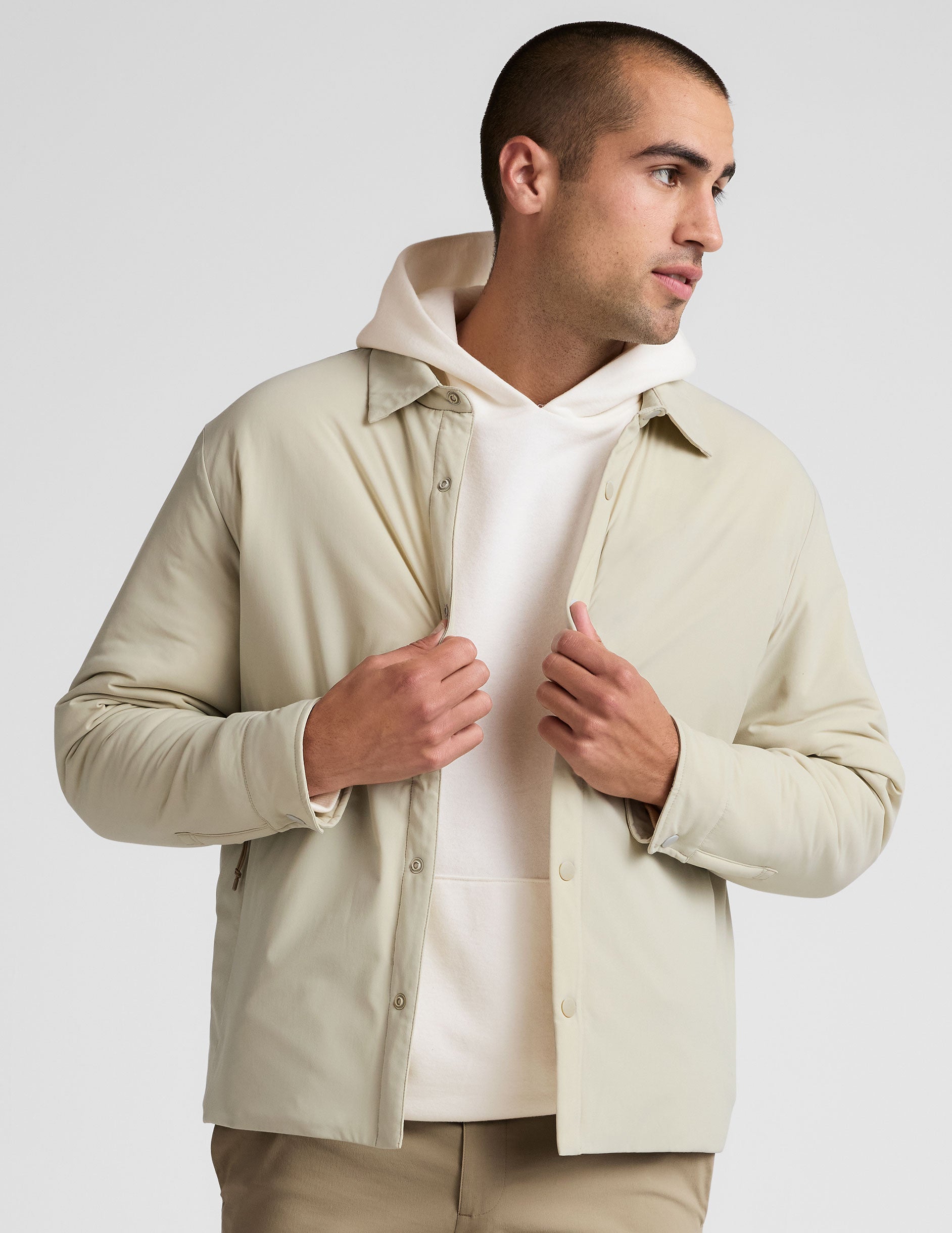 Beyond Yoga In Flight Insulated Shirt Jacket