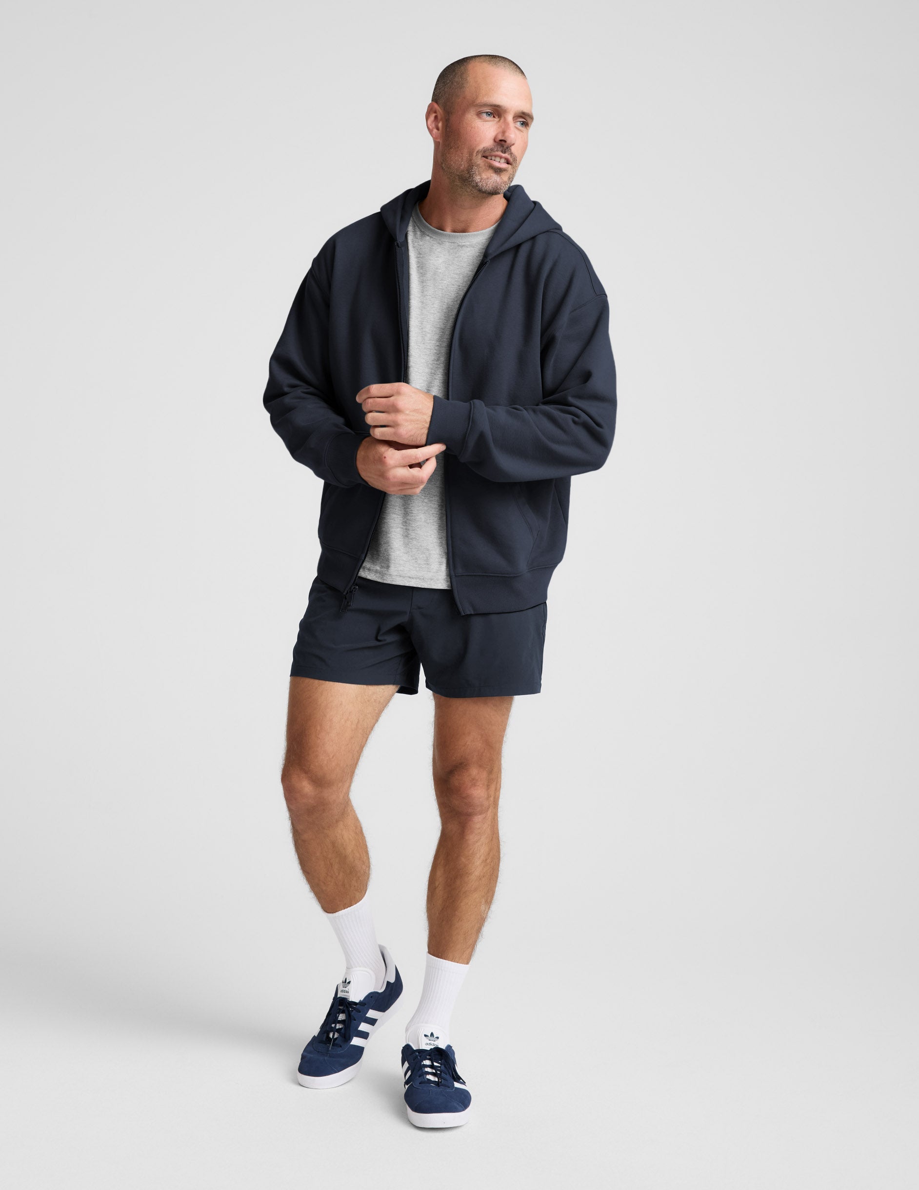 Beyond Yoga LuxeFleece Full Zip Men's Hoodie
