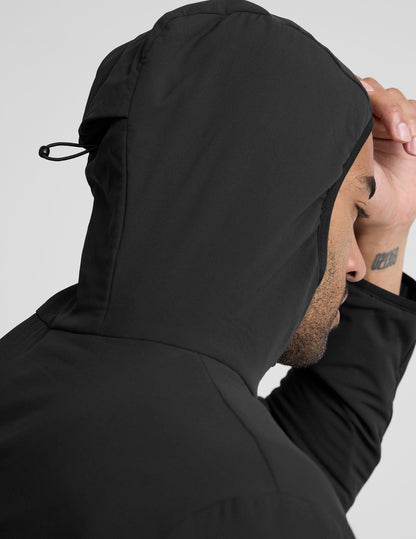 Beyond Yoga In Flight Insulated Men's Hooded Jacket