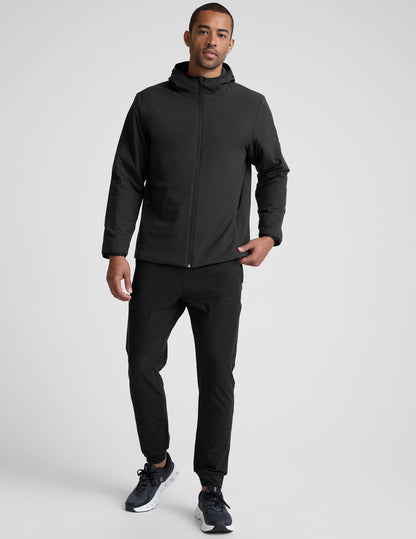 Beyond Yoga In Flight Insulated Men's Hooded Jacket