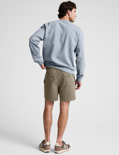 Beyond Yoga Men's Casual Elastic Waist Saturday Shorts - Mushroom