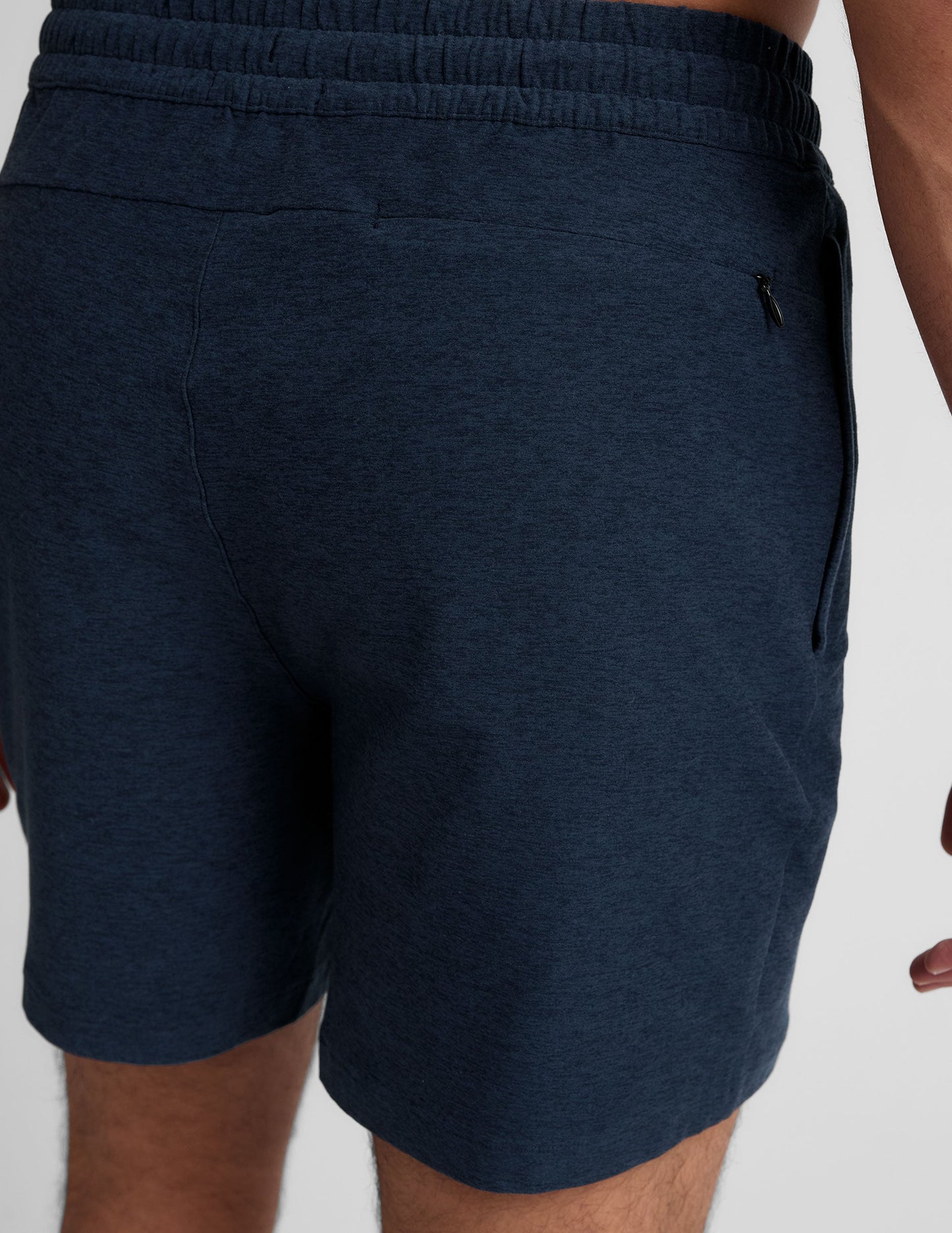 Beyond Yoga Men's 7 Inch Relaxed Spacedye Shorts - Nocturnal Navy