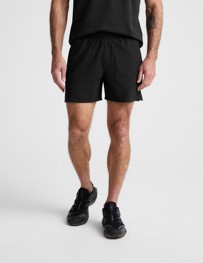 Beyond Yoga Men's Quick Dry Lined WarpLite Shorts - Black